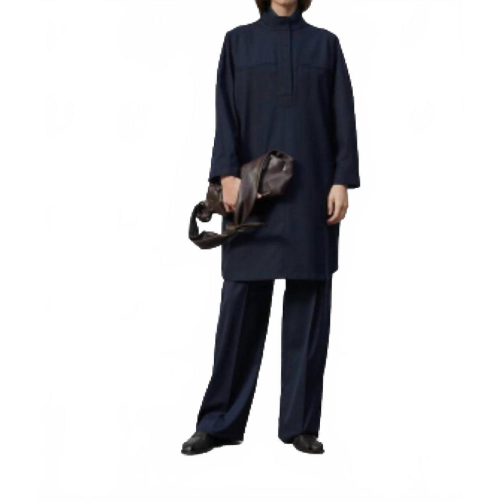 NEW SOEUR women's ventura dress in navy